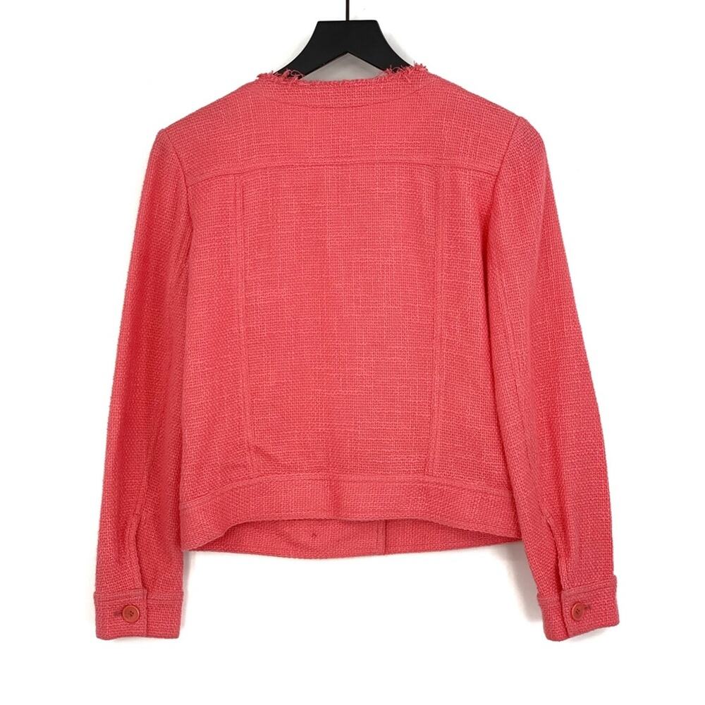 IRO Felicity Tweed Jacket Pink US 6 / FR 38 - Picture 9 of 10